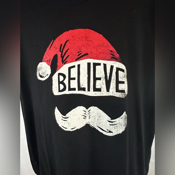 Believe in Santa 🧑‍🎄 t-shirt from Old Navy. Size Large. Great graphic. - Picture 2 of 5